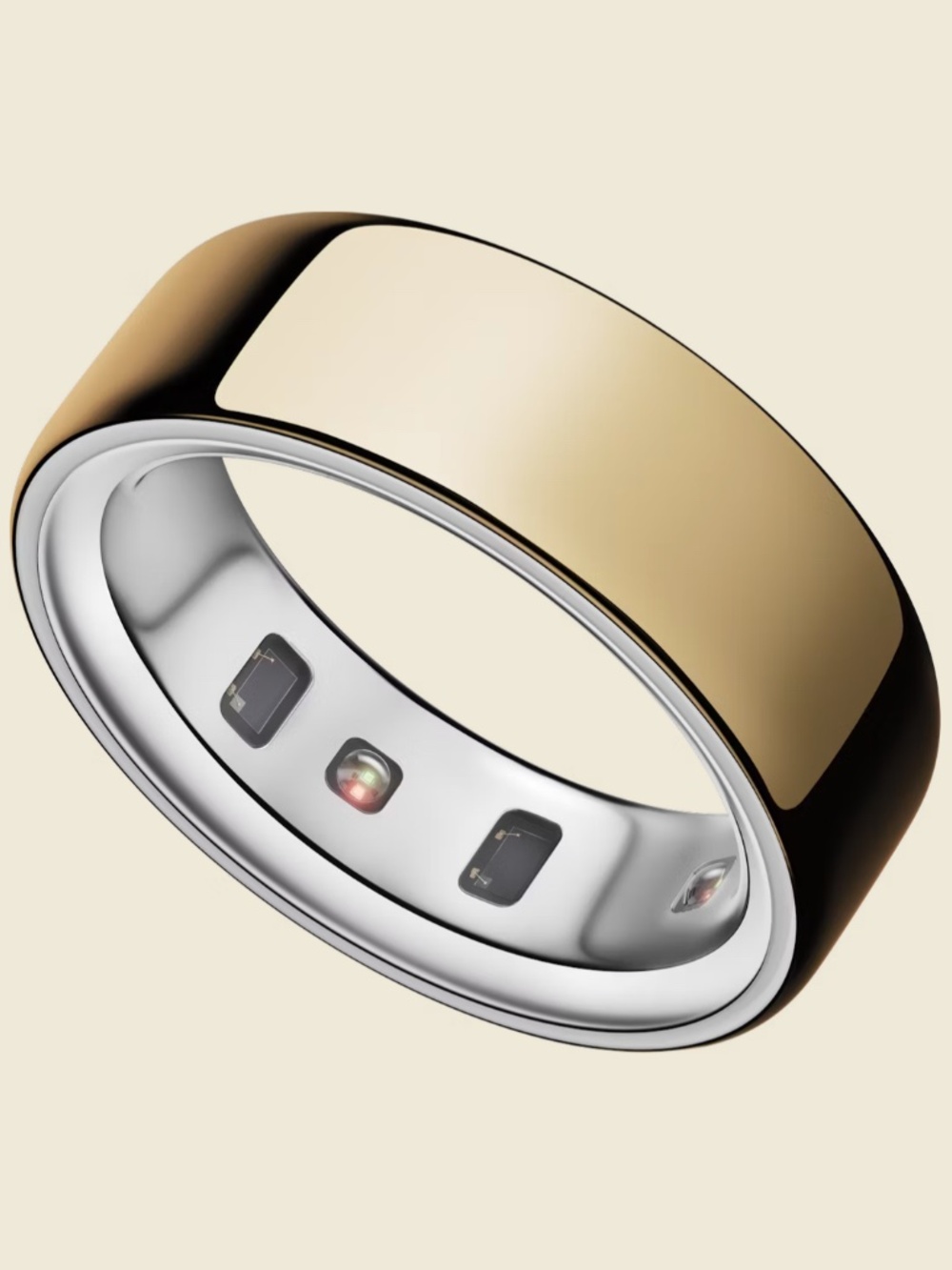 LIKE NEW - Oura ring 4 - gold - size 6